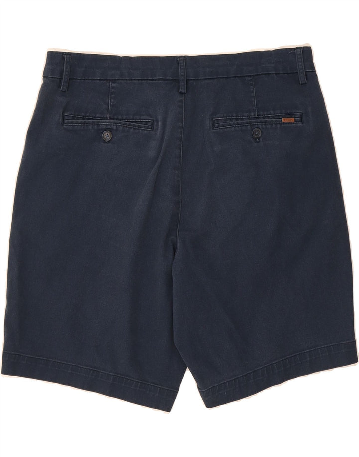 CHAPS Mens Chino Shorts W33 Medium Navy Blue Cotton Vintage Chaps and Second-Hand Chaps from Messina Hembry 