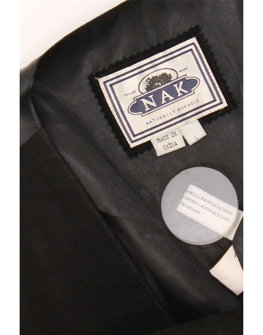 gilet en cuir homme vintage grand noir