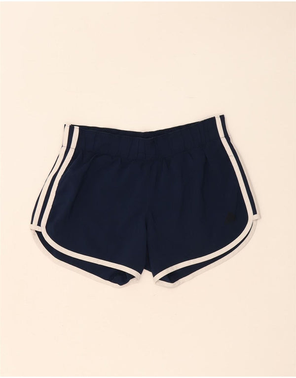 Pantaloni scurți sport pentru alergare pentru femei Adidas UK 4 XS bleumarin Sport
