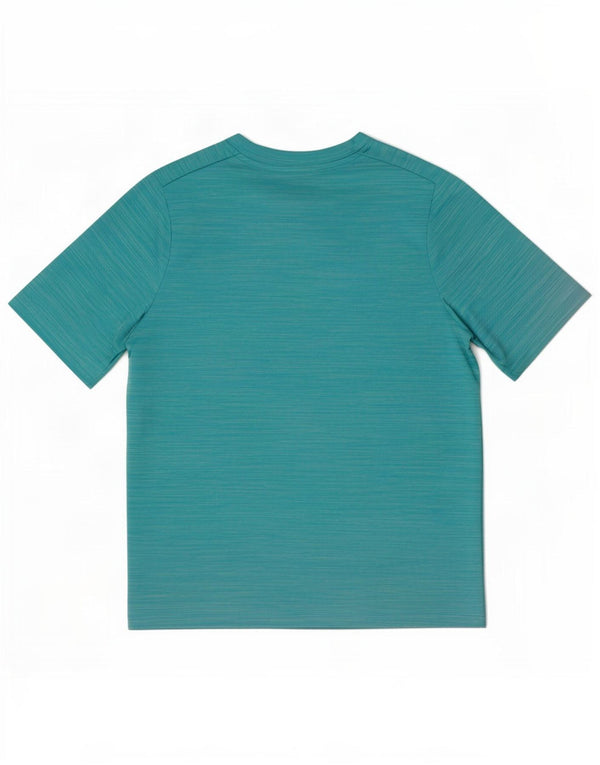 T-shirt da ragazzo Nike Dri Fit Top 12-13 anni in poliestere a righe grandi blu