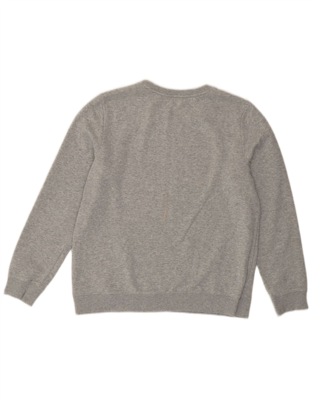Tommy Hilfiger Graphic Sweatshirt Jumper UK 14 Medium Grey Flecked