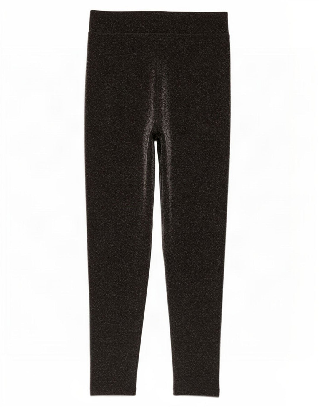 Marks & Spencer Damen Leggings UK 10 Small Schwarz geflecktes Polyamid