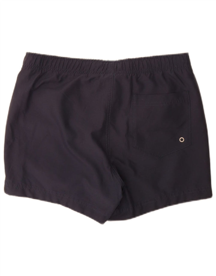Champion Mens Swimming Shorts Small  Navy Blue Polyester