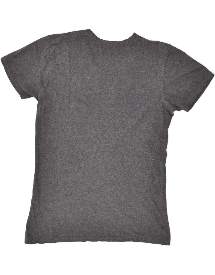 LEVI'S Womens Graphic T-Shirt Top UK 14 Medium Grey | Vintage Levi's | Thrift | Second-Hand Levi's | Used Clothing | Messina Hembry 