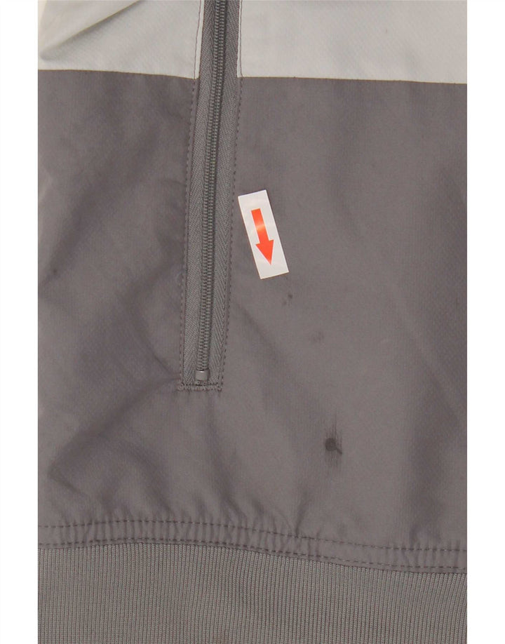 Adidas Veste de survêtement à capuche pour homme Noir moyen Polyester colour block