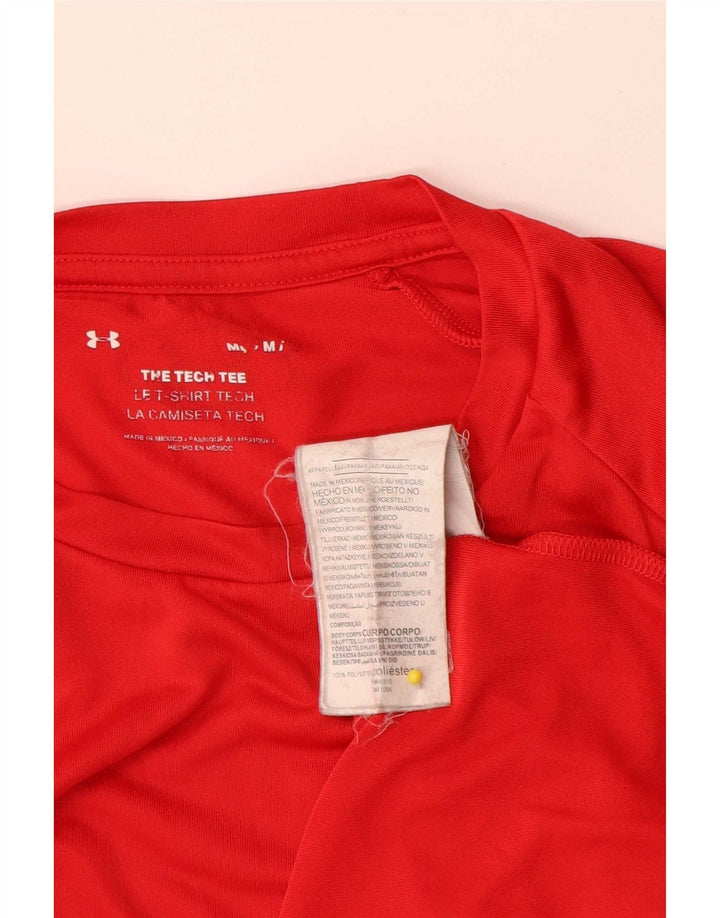 Tricou Under Armour pentru bărbați Top Medium Red Poliester