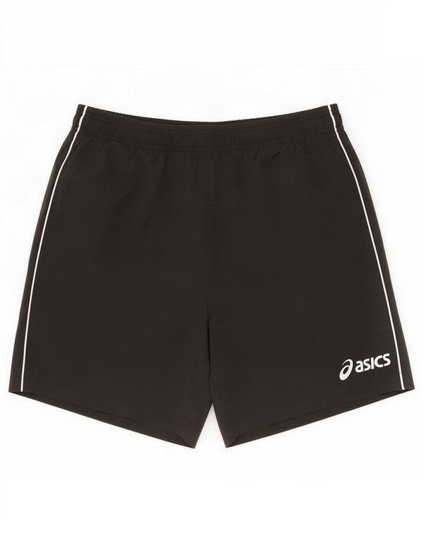 Pantaloncini sportivi da uomo Asics medio nero in poliestere