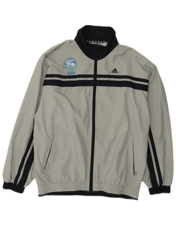 Adidas Træningsdragt til mænd Topjakke UK 38/40 Medium Grey