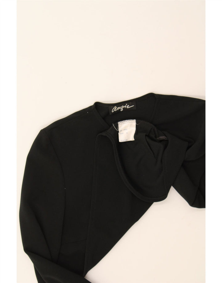 VINTAGE Womens Bolero Jacket IT 38 XS Black Polyester Vintage Vintage and Second-Hand Vintage from Messina Hembry 