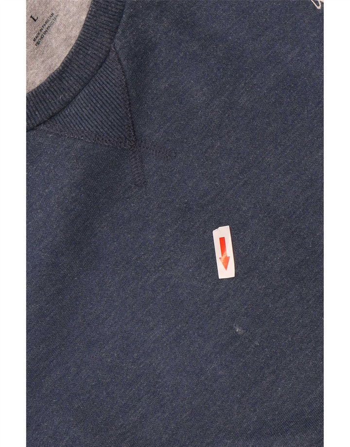U.S. Polo Assn. Mens Sweatshirt Jumper Large Blue Cotton