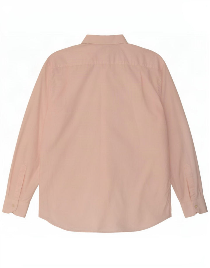Roccobarocco Herrenhemd Größe 42 16 1/2 Large Pink