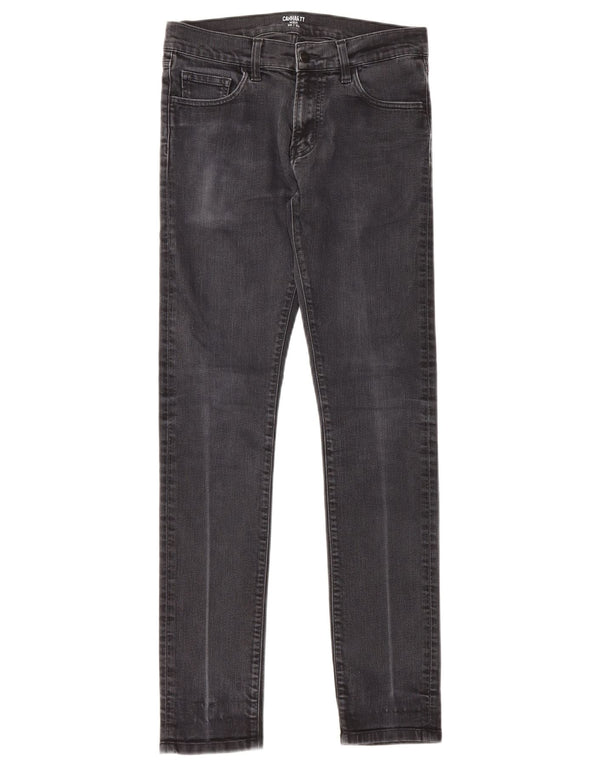 Carhartt Mens Rebel Slim Jeans W30 L32 Algodão Cinza