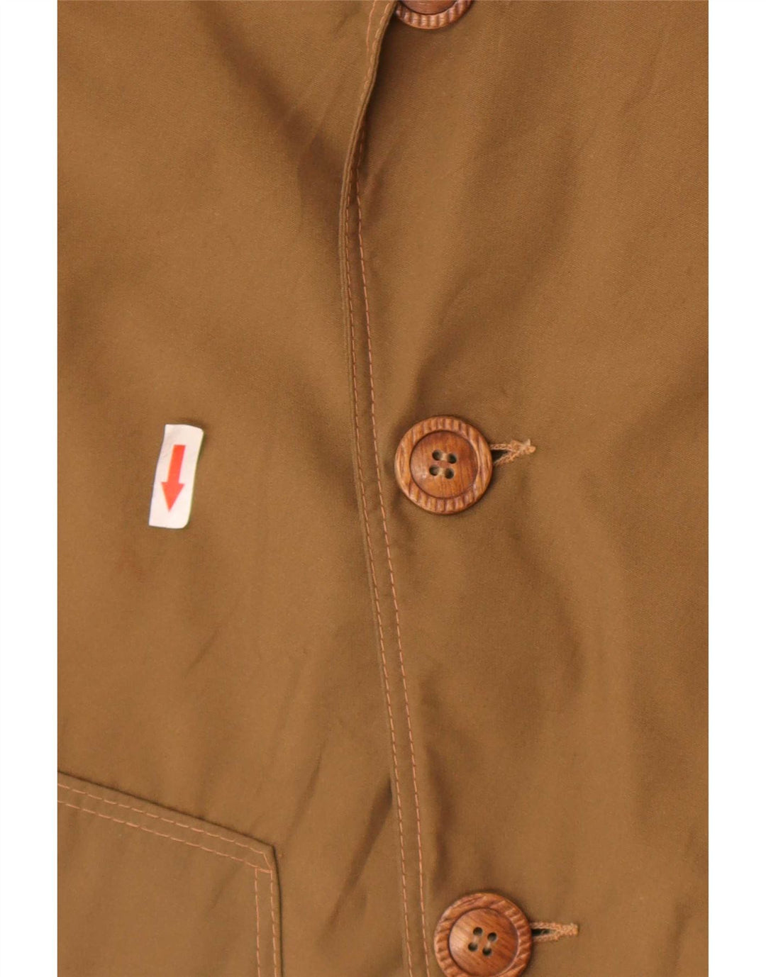 Vintage Mens Sherpa Overcoat IT 58 4XL Beige