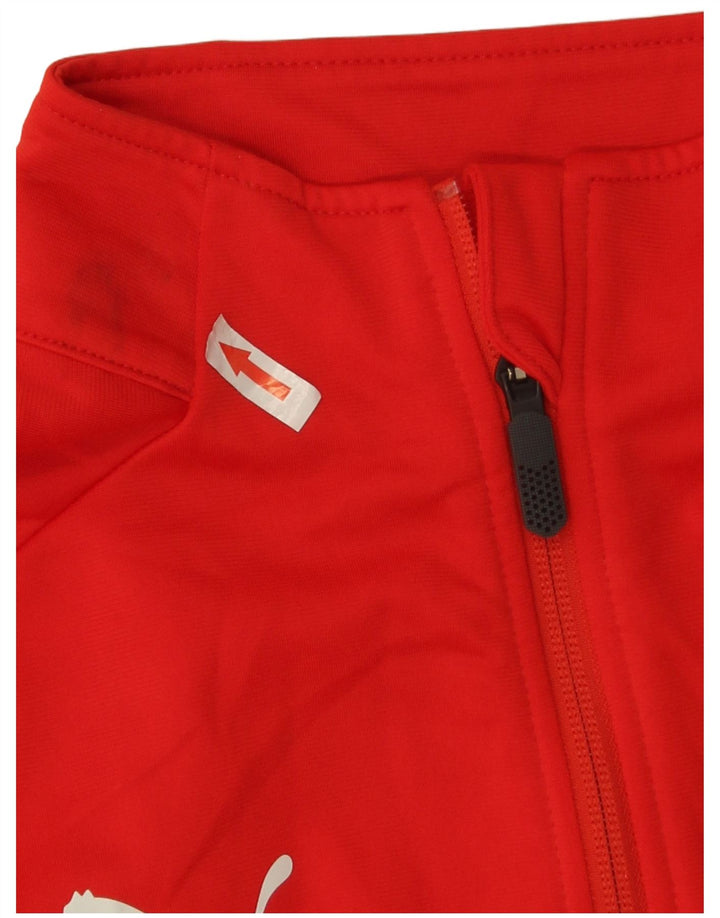 Puma Mens AC Milan Graphic Tracksuit Top Jacket Medium Red
