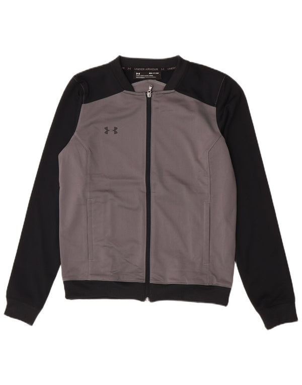 Under Armour Veste de Survêtement Homme Petit Gris Colorblock Polyester