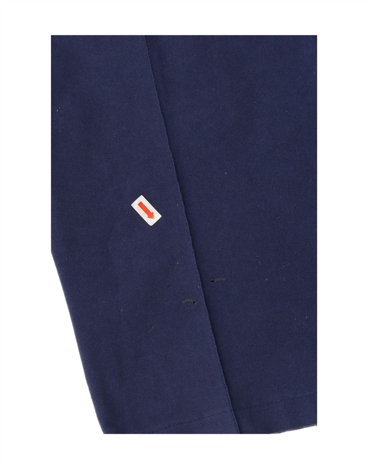 ASICS Mens Graphic Full Tracksuit IT 54 XL  Navy Blue Polyester Vintage Asics and Second-Hand Asics from Messina Hembry 