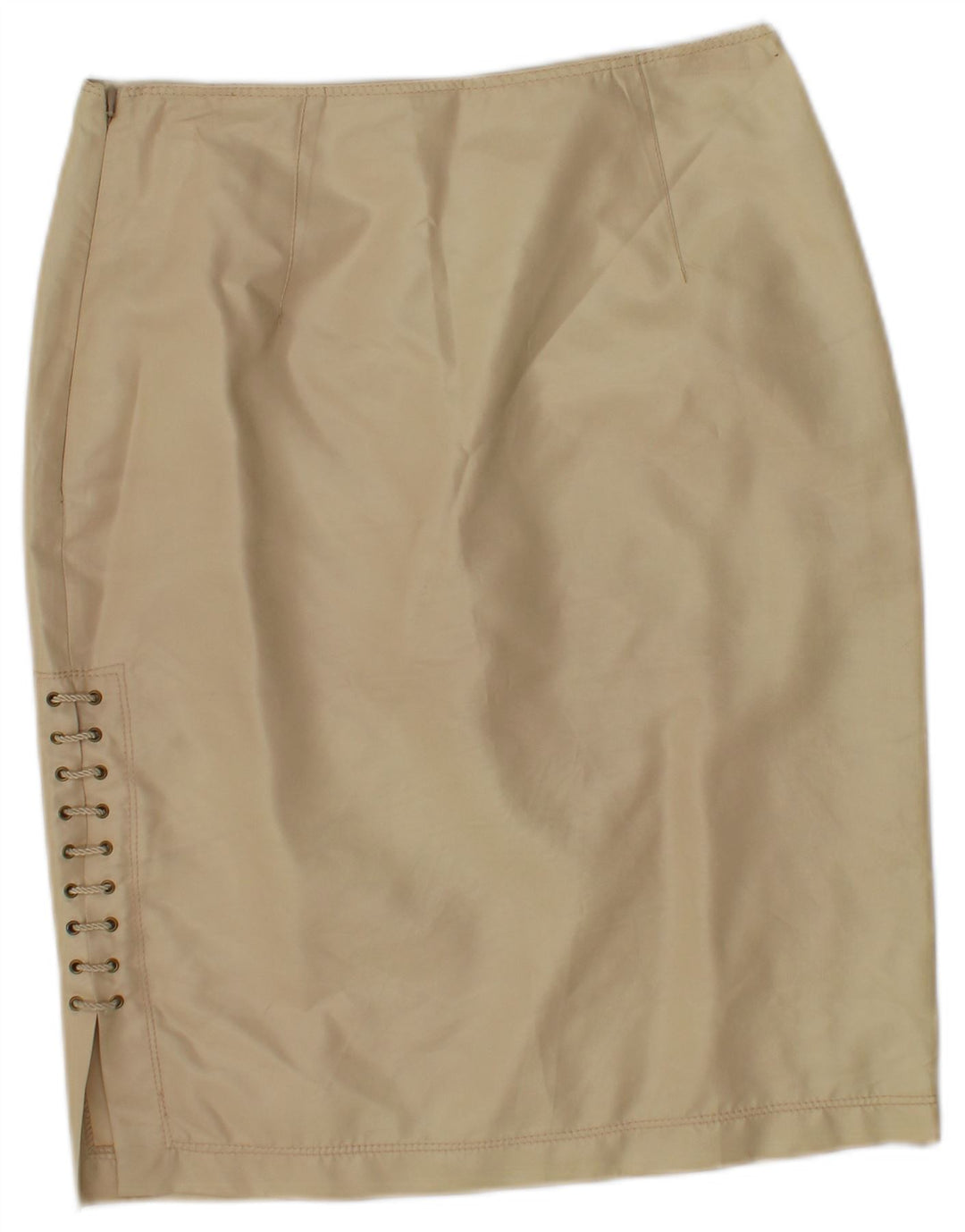 Gonna tubino vintage da donna piccola W28 beige