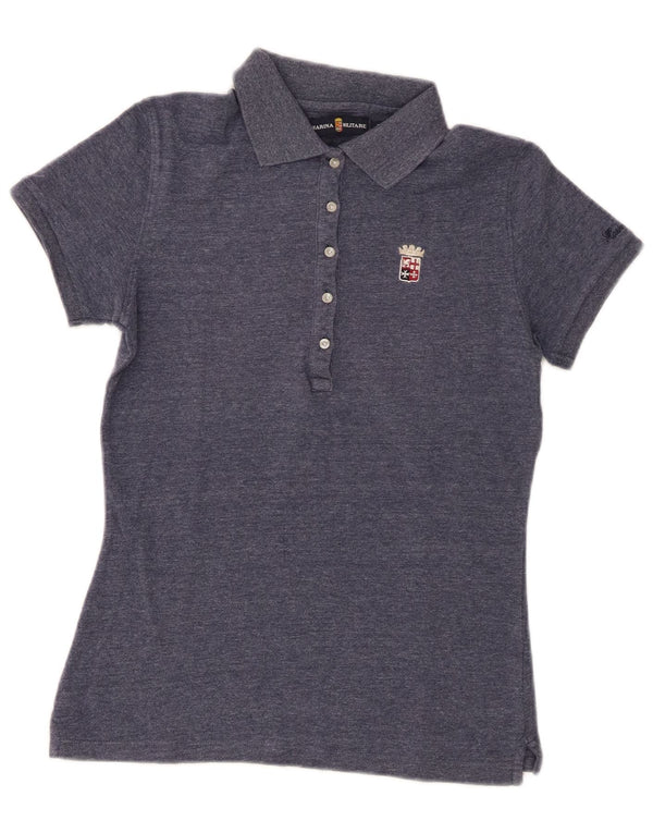Γυναικείο μπλουζάκι πόλο Marina Militare UK 12 Medium Navy Blue