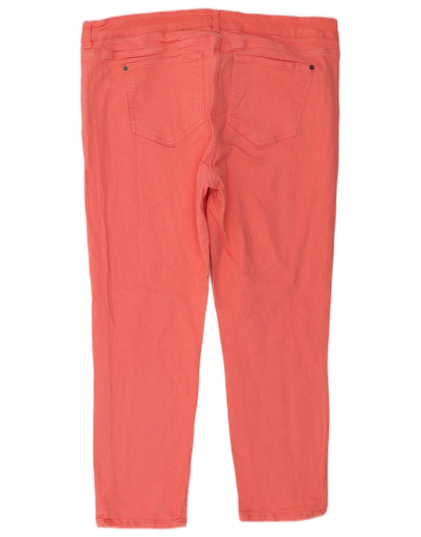 White Stuff Damen Straight Jeans UK 16 Large W38 L26 Rosa Baumwolle