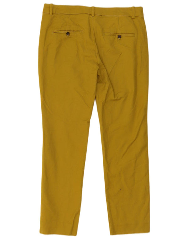 Pantaloni chino skinny da donna Zara EU 36 XS W30 L25 Giallo