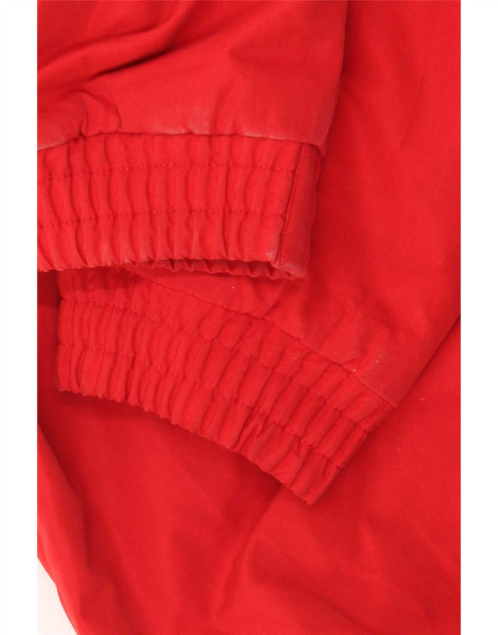 Kartel Herre Bomber Jacket UK 38 Medium Rød Polyester