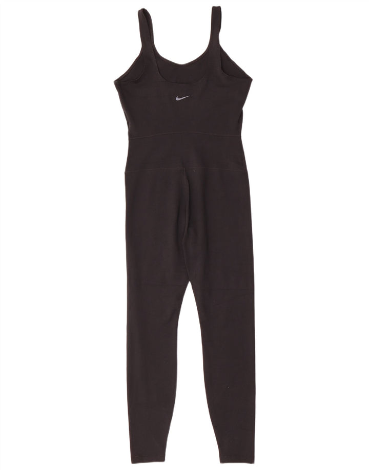 Nike Womens Dri Fit Ärmelloser Overall UK 8 Small Schwarz Polyester