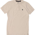 Fat Face Herre Polo Shirt XS Hvid Bomuld