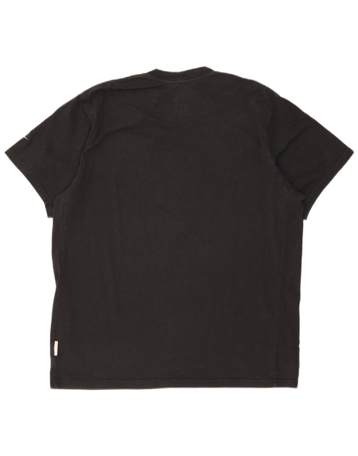 Nike Mens Graphic T-Shirt Top XL Black Cotton