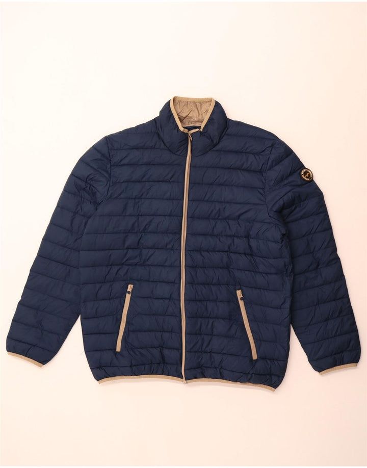 Lotto Damen Wattierte Jacke UK 20 2XL Marineblau Polyester