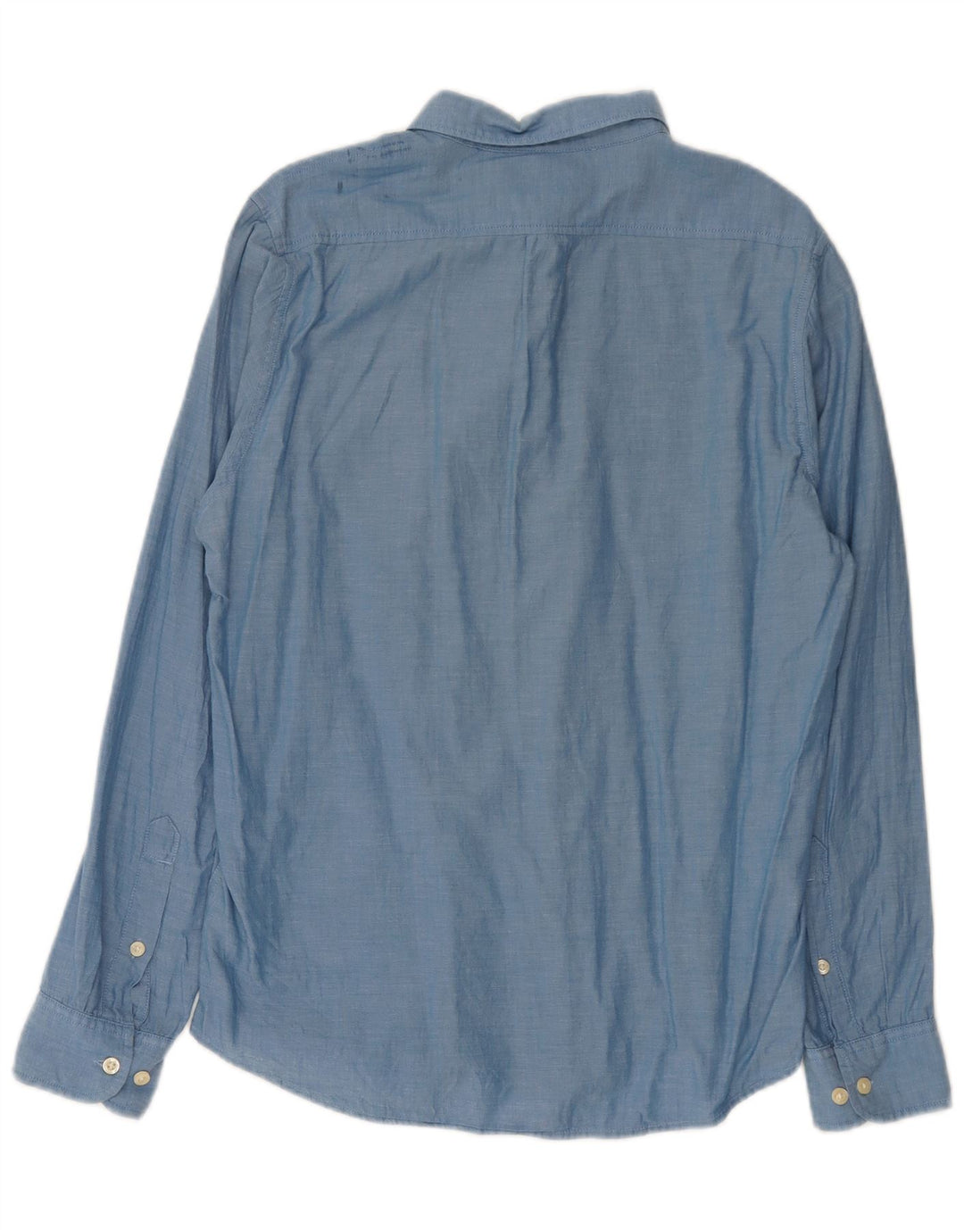 Lee Herrenhemd aus mittelblauer Baumwolle