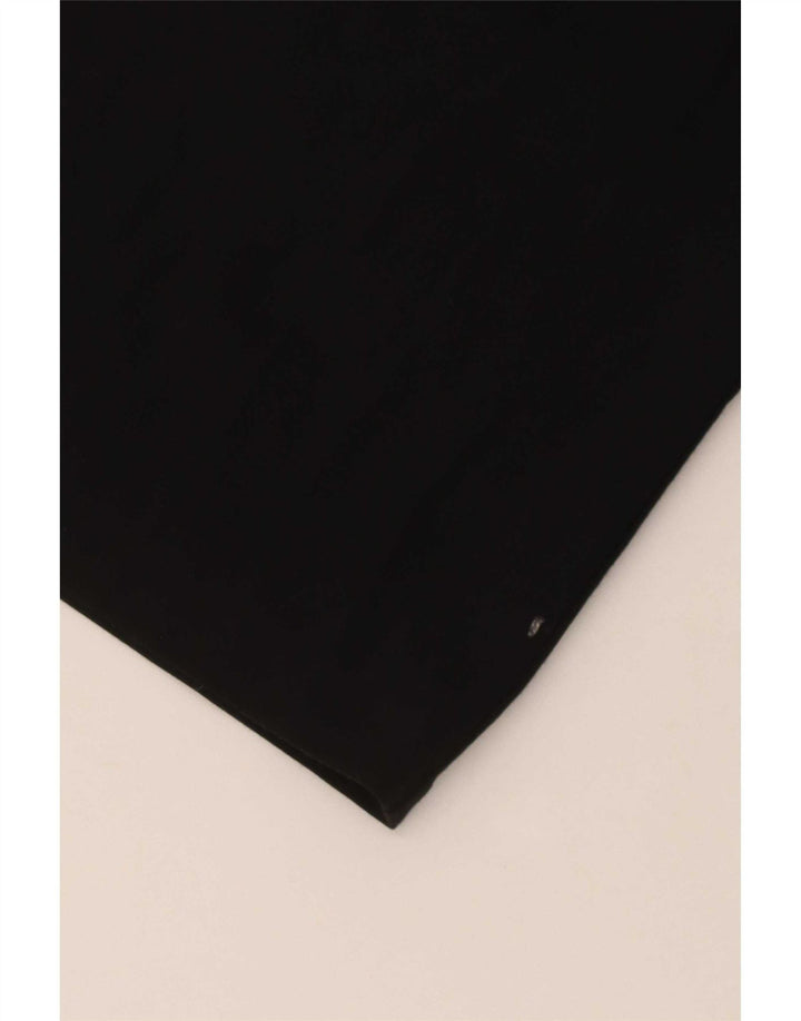 Marks & Spencer Womens Straight Suit Trousers UK 14 Medium W30 L29 Black