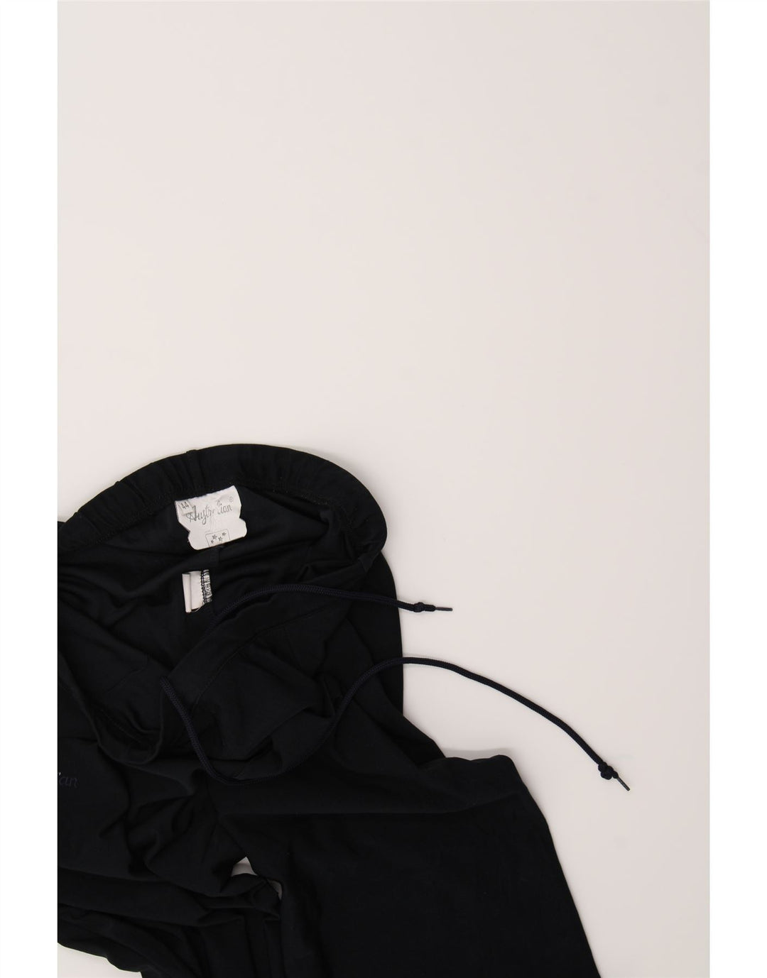 AUSTRALIAN L'ALPINA Womens Tracksuit Trousers IT 44 Medium Black Polyester Vintage AUSTRALIAN L'ALPINA and Second-Hand AUSTRALIAN L'ALPINA from Messina Hembry 