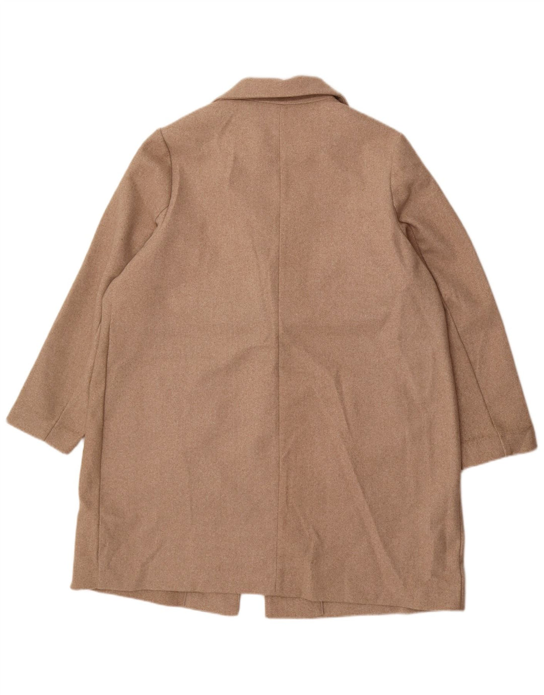 Marks & Spencer Womens Overcoat UK 20 2XL Beige Polyester