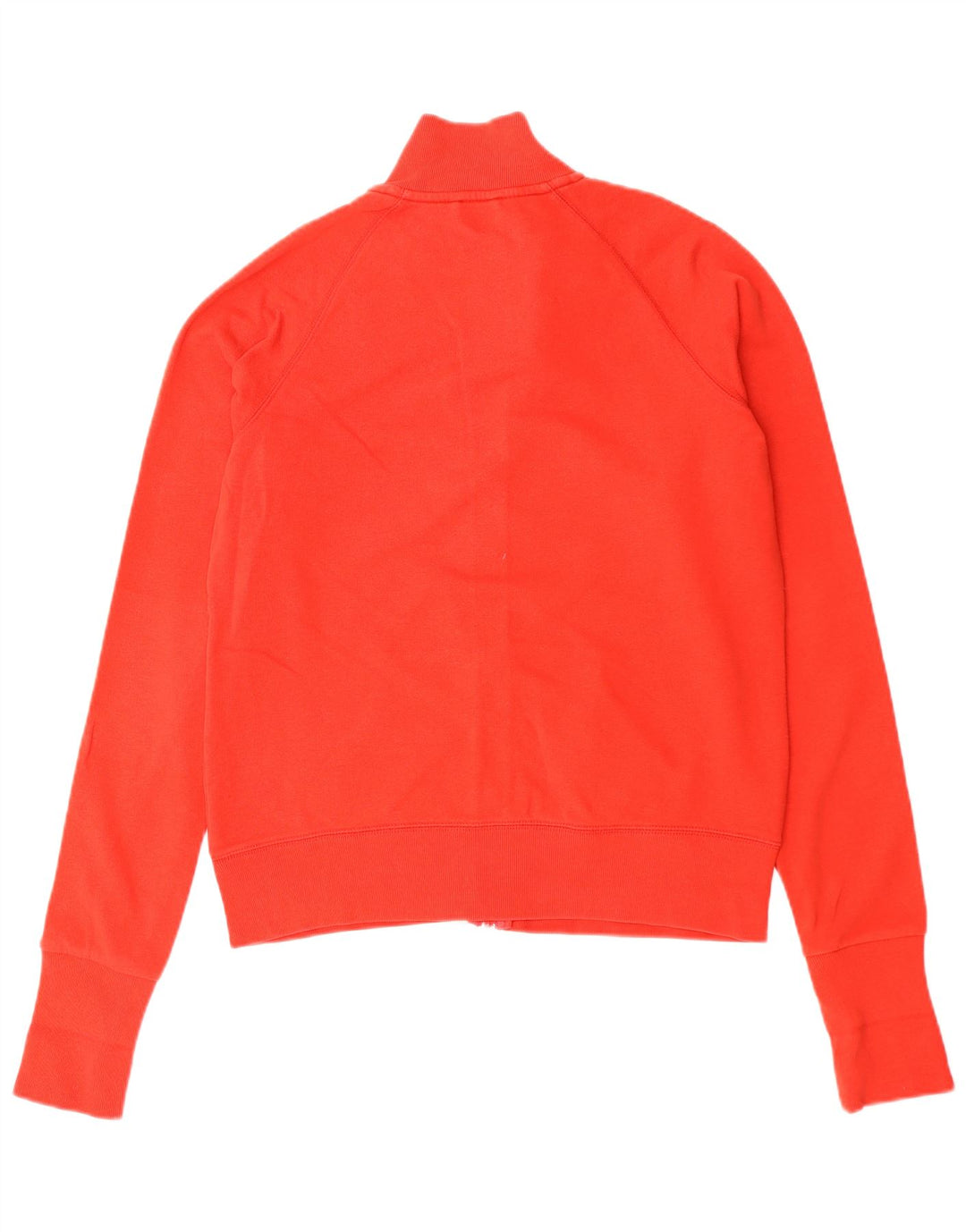 NIKE Womens Tracksuit Top Jacket UK 16 Large Red Cotton