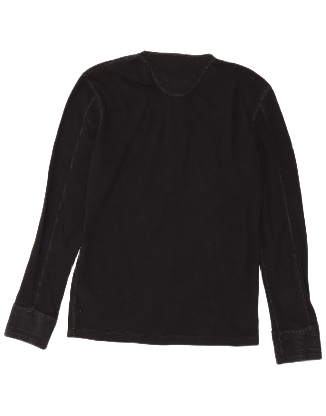 SUPERDRY Mens Heritage Top Long Sleeve XL Black Cotton