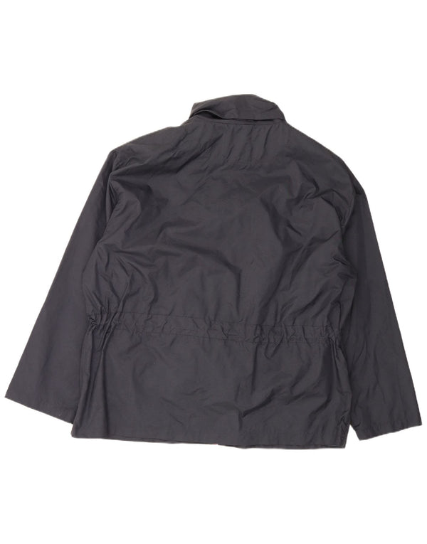 Spalding Regnjakke til mænd UK 42 XL Navy Blue Nylon