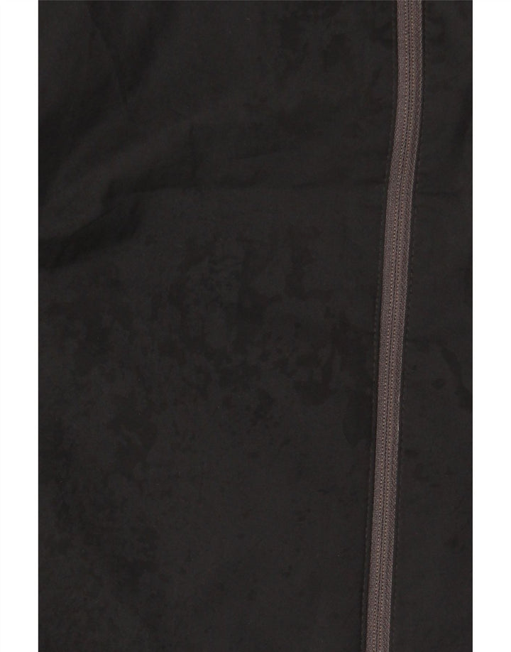Nike Mens Graphic Rain Jacket UK 39/41 Medium Black Colourblock Polyester