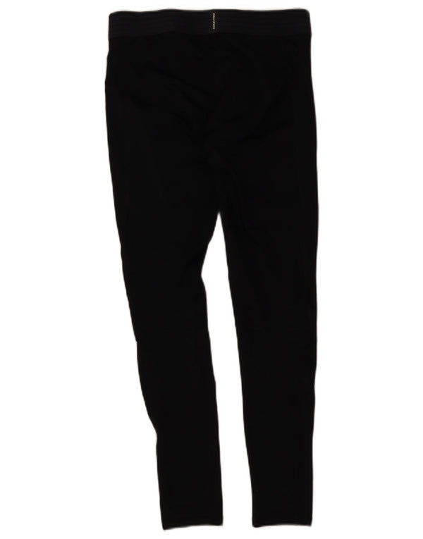 Leggings Nike Dri Fit Graphic UK 12 Médio Preto Poliéster