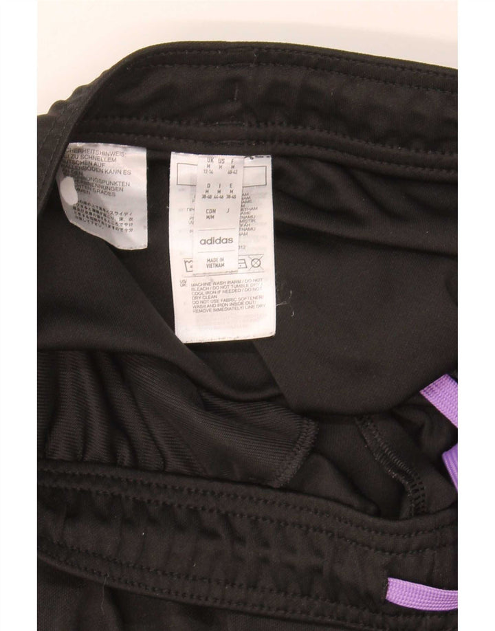Adidas Træningsdragtsbukser til kvinder UK 12/14 Medium Sort Polyester
