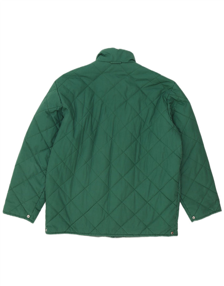 Fila Mens Magic Line Liner Jacket IT 50 Large Green Polyester