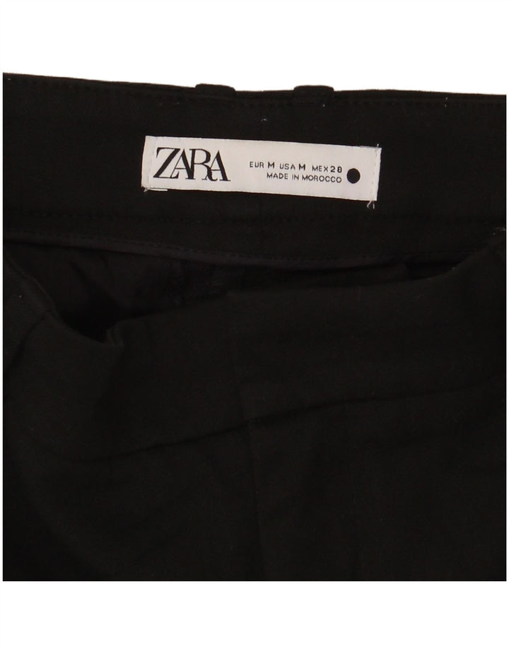 Zara Dame Slim Suit Bukser Medium W28 L30 Sort