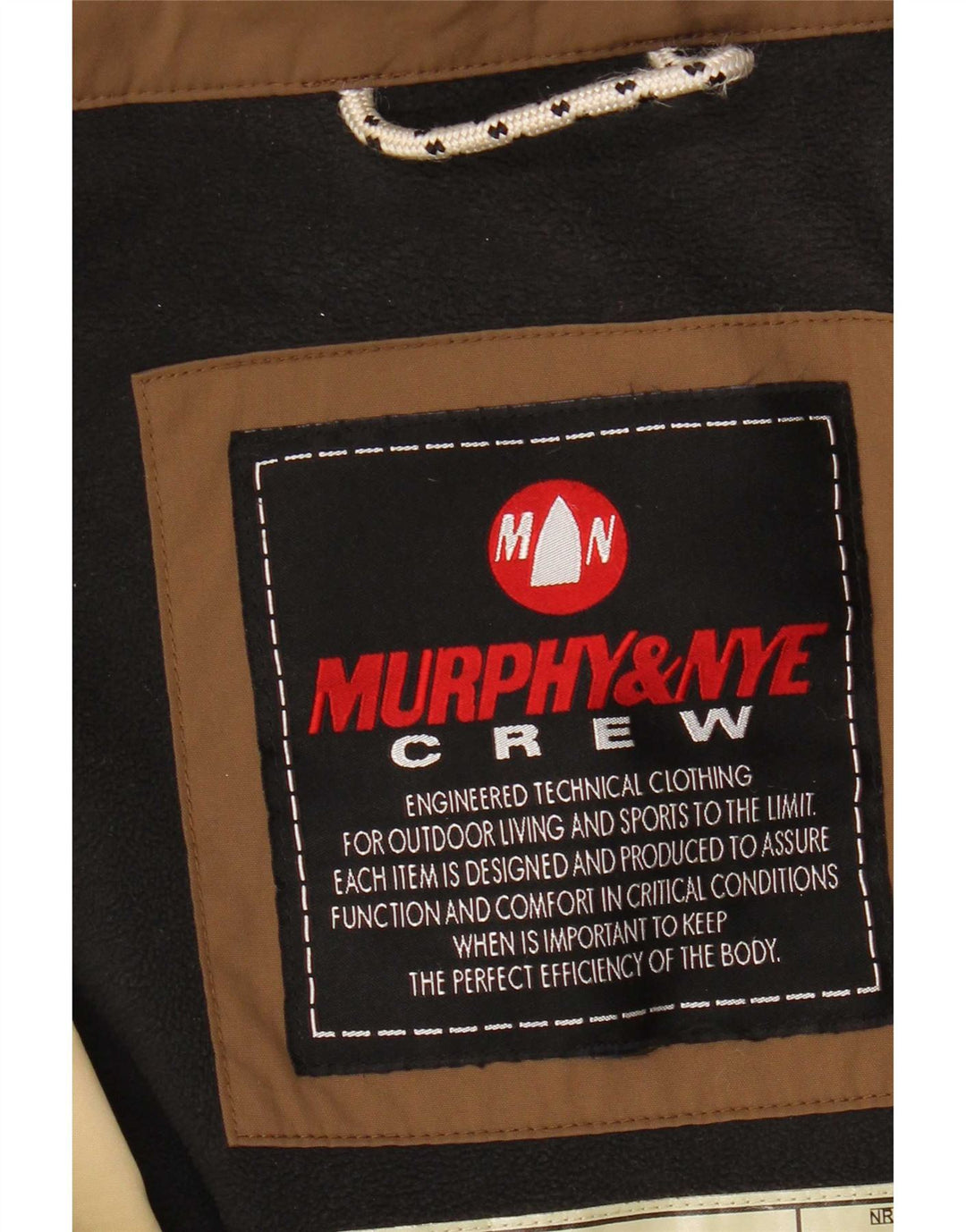 Murphy & Nye Mens Bomber Jacket UK 44 2XL Brown