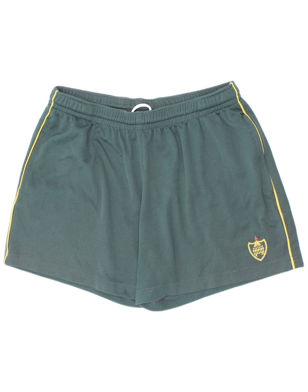 Champion Shorts deportivos para niño 11-12 años Verde Poliéster