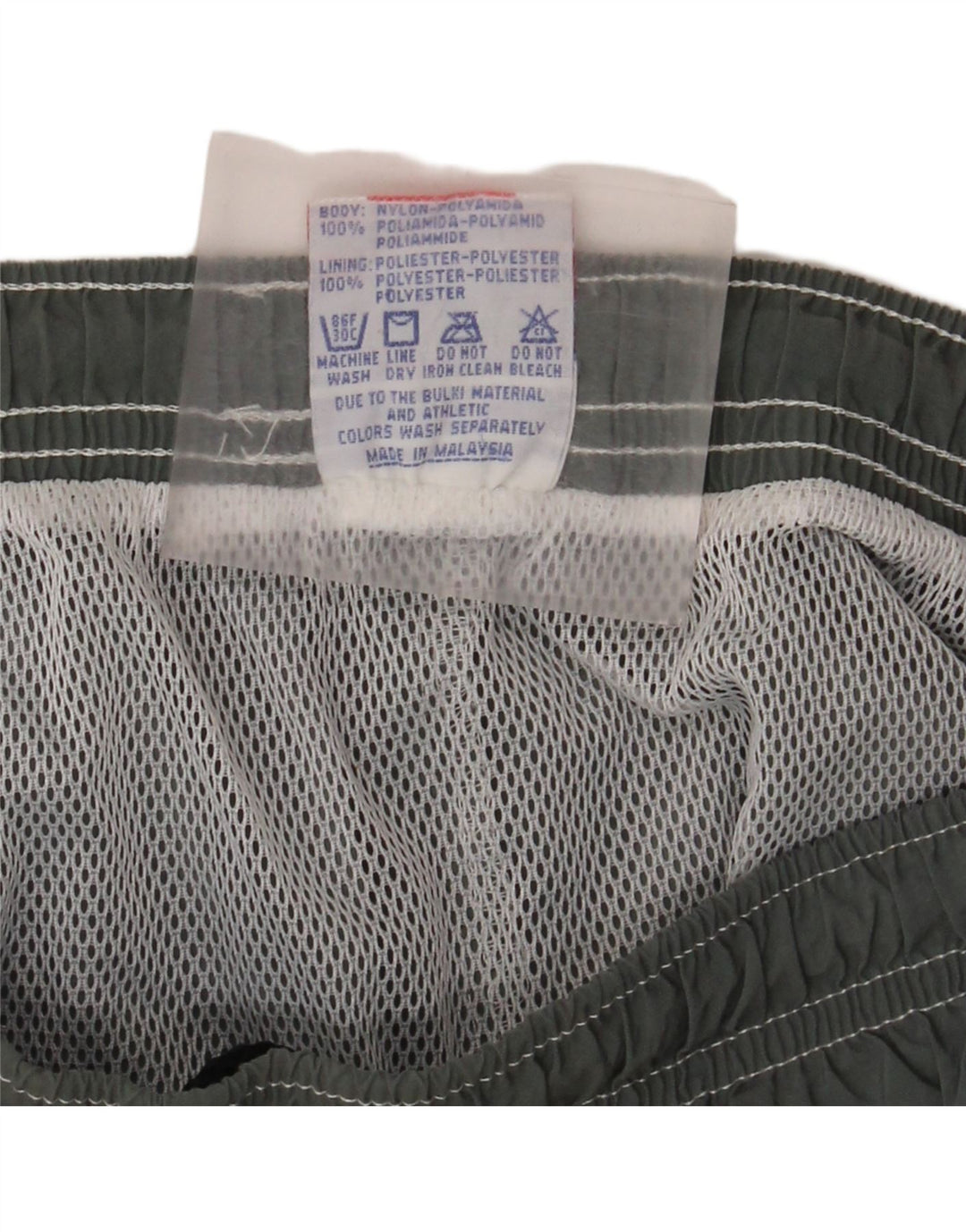 Champion herre sportsshorts XL grå nylon