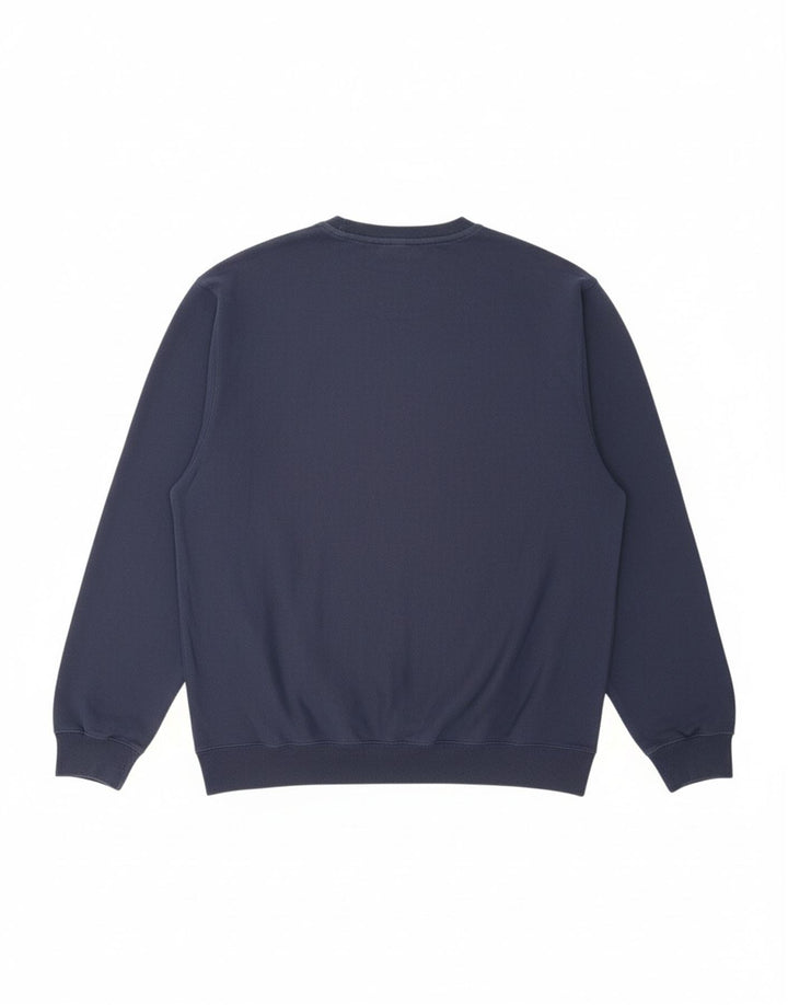 CHAMPION Mens Graphic Sweatshirt Jumper Large Navy Blue