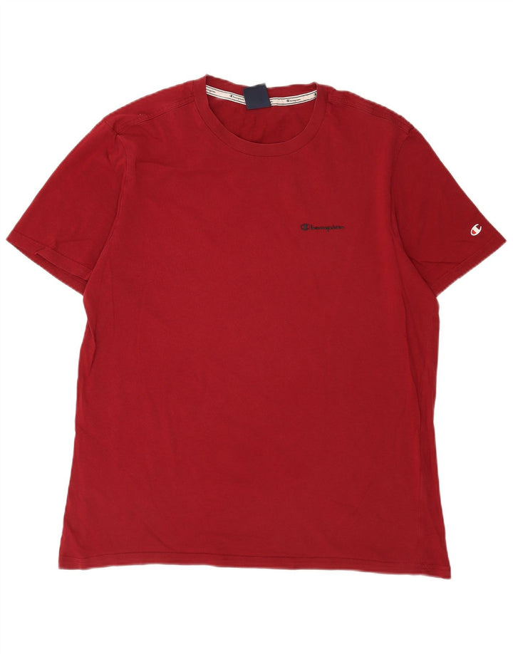 Champion herre T-shirt top XL rødbrun
