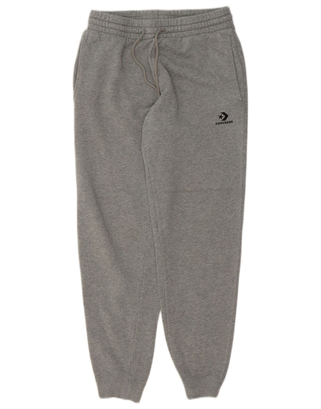 Converse Pantalon de survêtement pour homme en coton gris Small