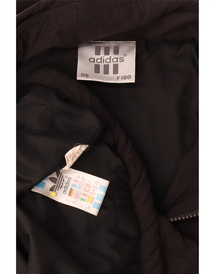 Adidas Mens Graphic Windbreaker Jacket UK 40/42 Medium Black Colourblock