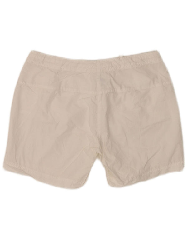 Champion Kvinder Casual Shorts Large W32 Hvid Bomuld