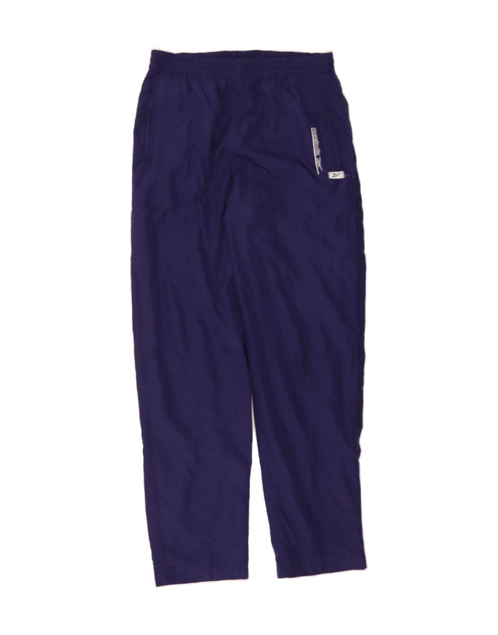 REEBOK Mens Tracksuit Trousers Medium  Navy Blue Polyester Vintage Reebok and Second-Hand Reebok from Messina Hembry 